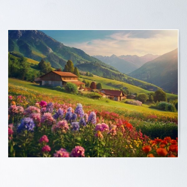 Artikelvorschau, Hillside Farmhouse Haven entworfen und verkauft von BlareBlare.