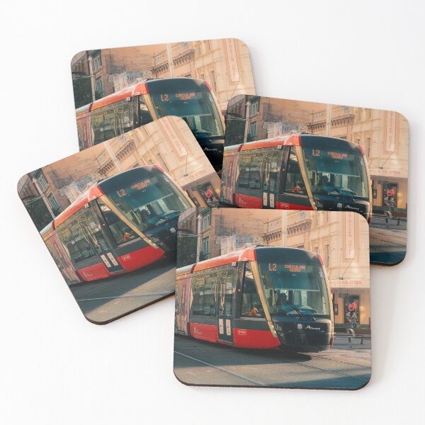 Item preview, Tram Sunrise designed and sold by TKPhotoPrints.