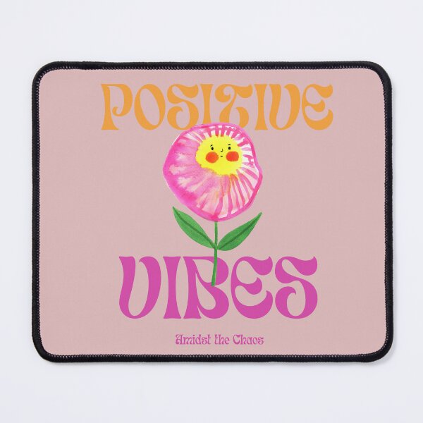 Item preview, Positive Vibes Amidst the Chaos | Whimsical Flower Art by Jemma Jamie Skidmore designed and sold by Jemma Jamie Skidmore.