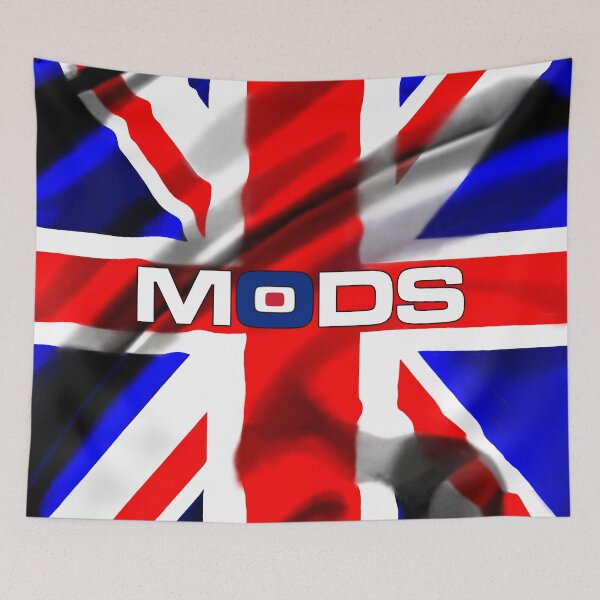 Item preview, British Union Jack The Mods Retro Classic V1a designed and sold by RetrospectUK.