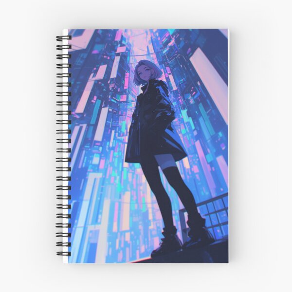 Item preview, Neon Dreams: Cyberpunk Cityscape designed and sold by KazyWeeb.