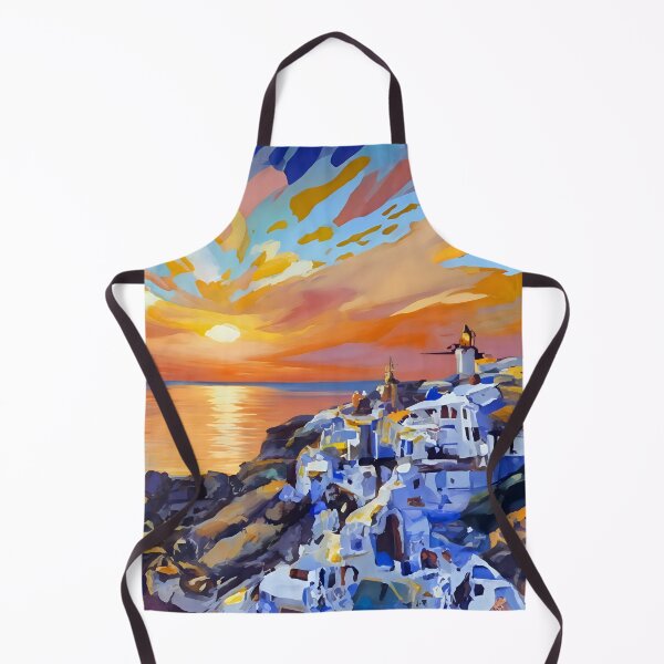 Item preview, Santorini Sunset Splendor designed and sold by cotros.