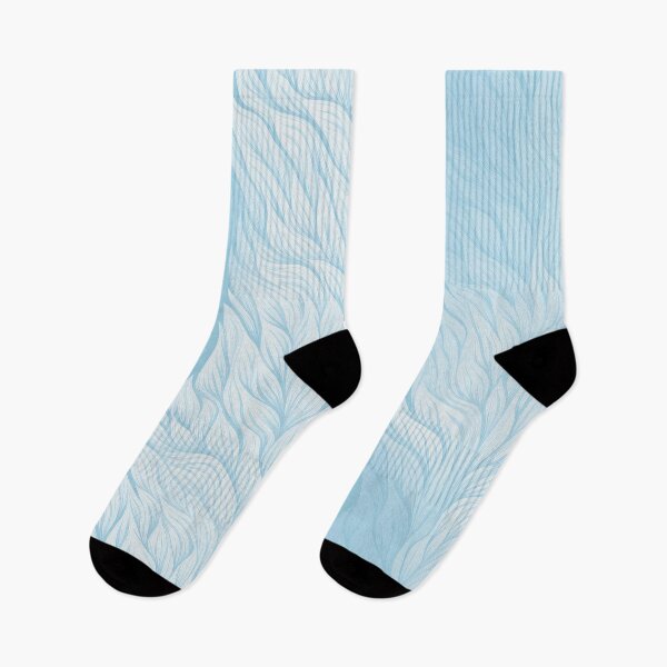 Item preview, A design of a polar bear fur pattern with hints of icy blue and white. designed and sold by HEMRO.