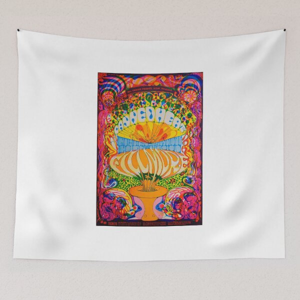 Item preview, Vintage 1968 psychedelic concert poster designed and sold by colliophoto.
