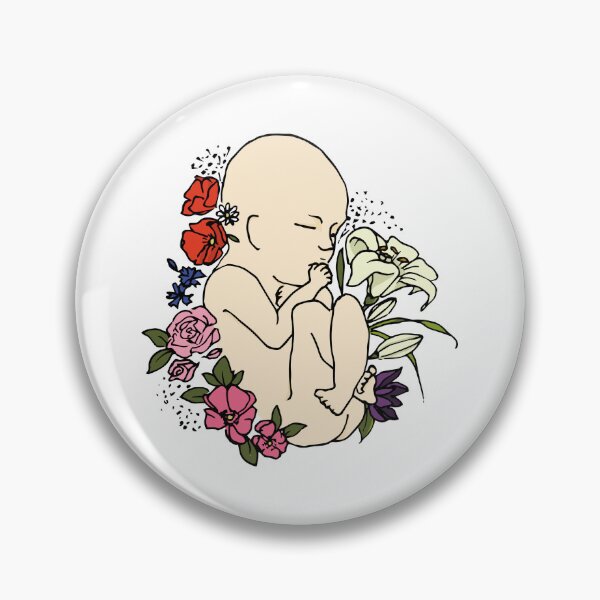 Item preview, Prolife baby color artwork designed and sold by lady-elizabeth.