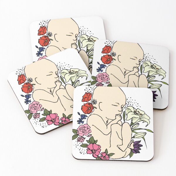 Item preview, Prolife baby color artwork designed and sold by lady-elizabeth.