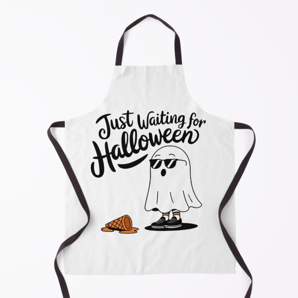 Item preview, Just Waiting for Halloween - Cool Ghost Design for Halloween Lovers | Fun and Spooky Apparel designed and sold by Shopmed01.