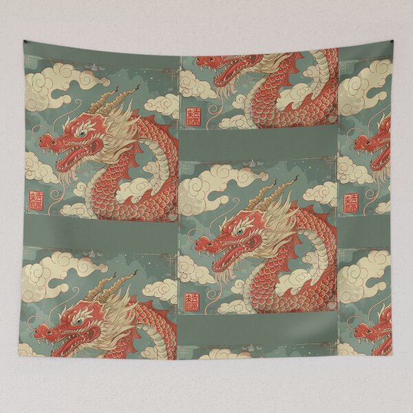 Artikelvorschau, Chinesisches Drachendesign entworfen und verkauft von FlawlessDraft.