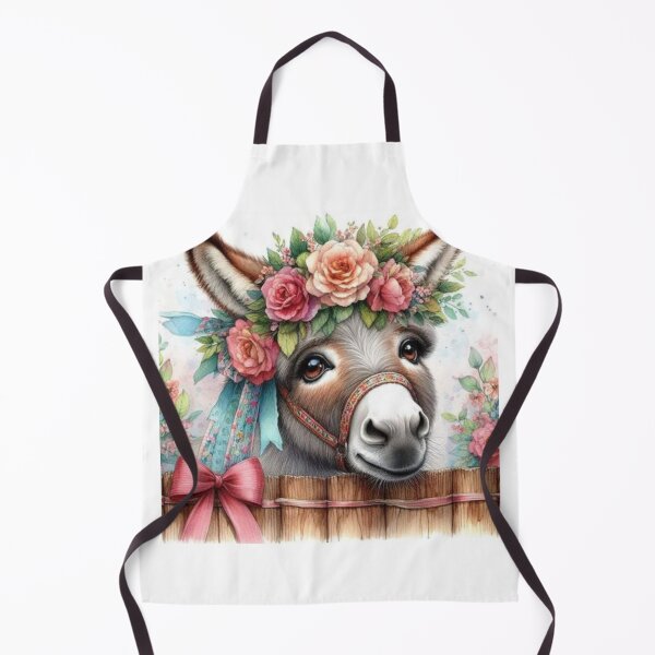 Item preview, Donkey's Floral Royalty designed and sold by junesstuff001.