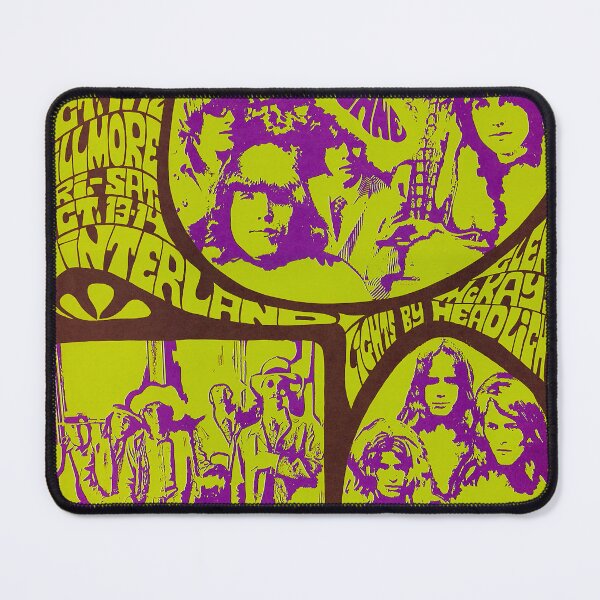 Item preview, Vintage 1967 psychedelic concert poster designed and sold by colliophoto.