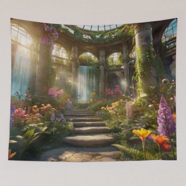 Item preview, Sunlit Bloom Sanctuary designed and sold by BlareBlare.