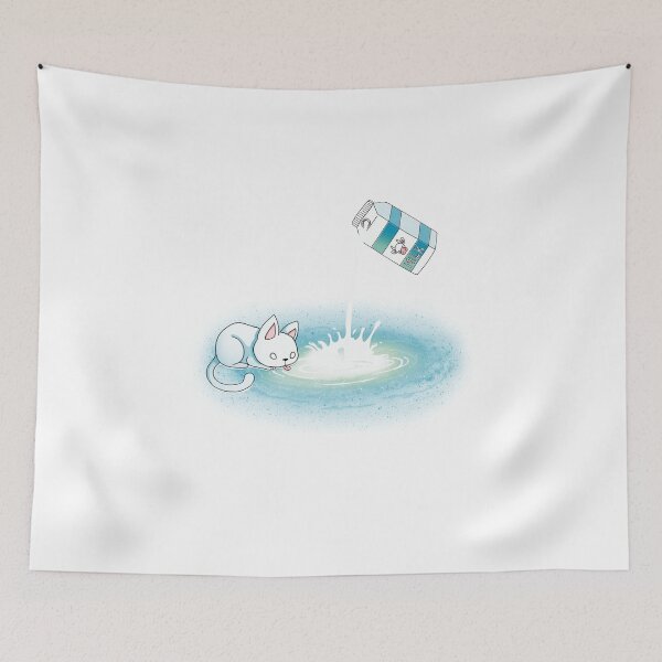 Item preview, Milky Way Cat designed and sold by VallinArt.