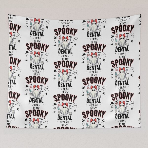 Item preview, In my Spooky Dental Ghost Croquette Bow Era designed and sold by WanderTravels.