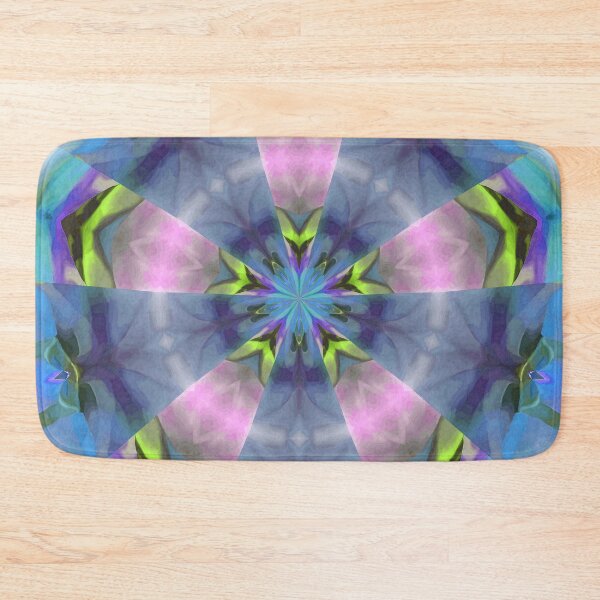 Item preview, Pastel Shades Multicolored Kaleidoscope Pentangle Pattern 8 designed and sold by taiche.