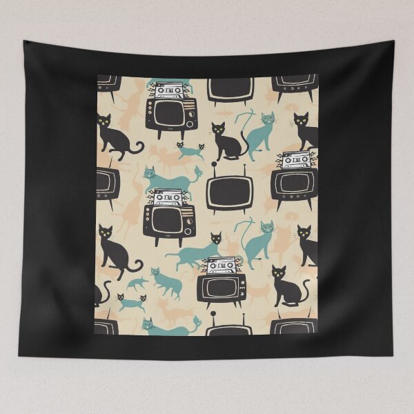 Item preview, Vintage Kitten Vintage Radio For Music Lovers designed and sold by MarcelooArt.