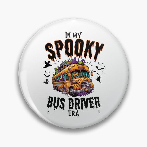Item preview, In My Spooky School Bus Driver Era Halloween Gift designed and sold by WanderTravels.