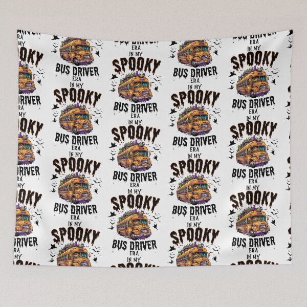 Item preview, In My Spooky School Bus Driver Era Halloween Gift designed and sold by WanderTravels.