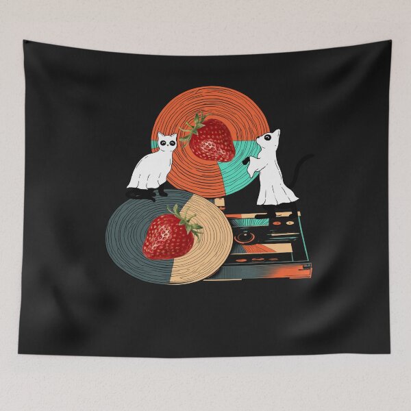 Item preview, Vintage Kitten Vintage Radio For Music Lovers designed and sold by MarcelooArt.