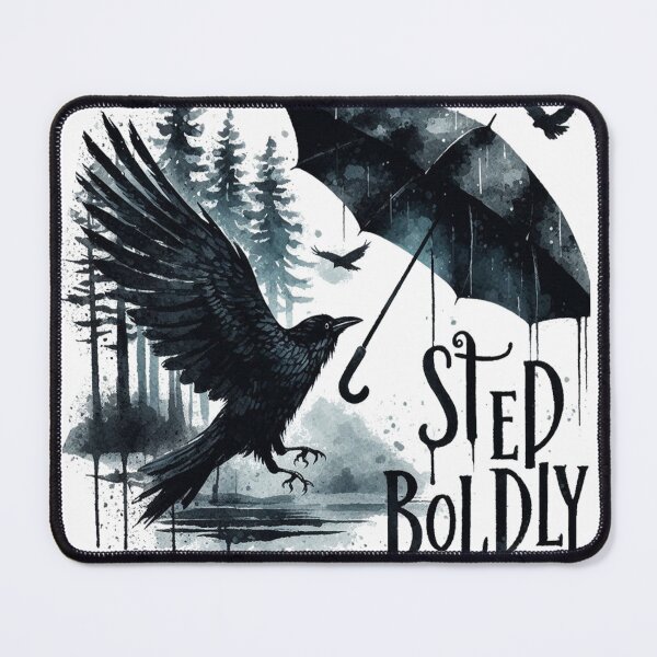 Item preview, Morrigan-Crow Step Boldly designed and sold by vectcd.