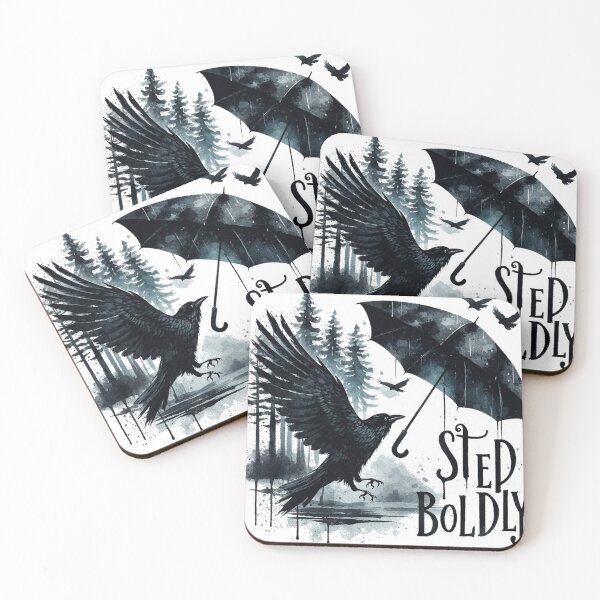Item preview, Morrigan-Crow Step Boldly designed and sold by vectcd.