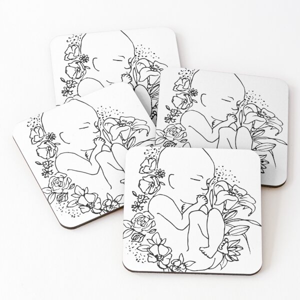 Item preview, Prolife baby black and white artwork designed and sold by lady-elizabeth.