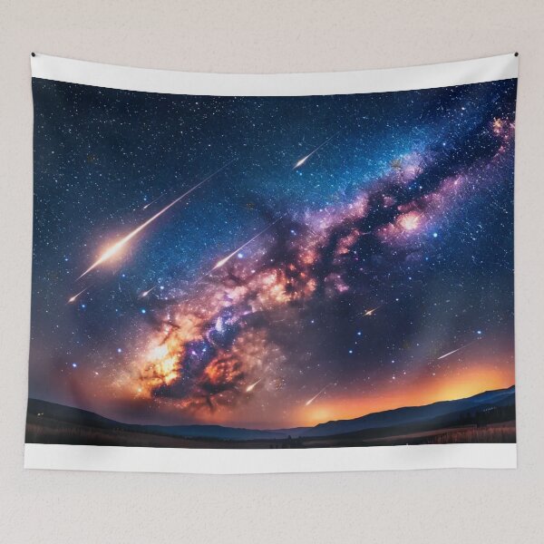 Item preview, Starlit Embers: A Sky in Motion - Meteor Gifts designed and sold by eXtraHumans.