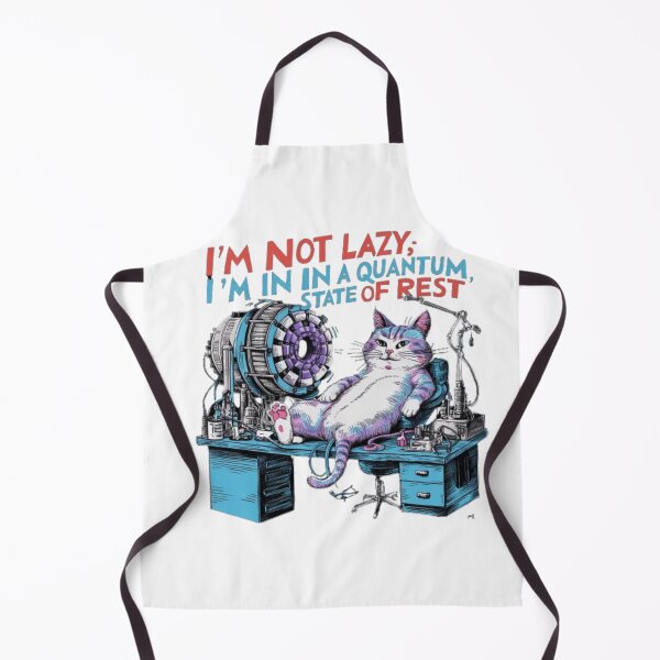 Item preview, Quantum Cat: Not Lazy, Just in a State of Rest designed and sold by XquisiteFashion.