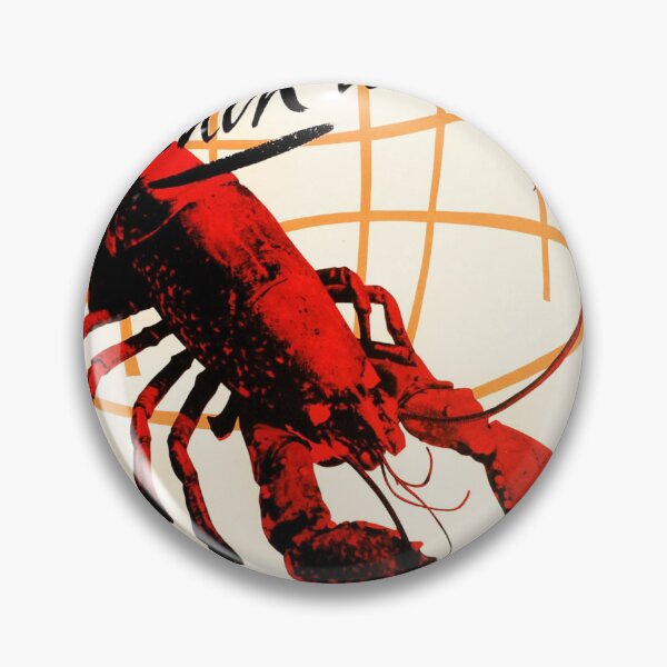 Item preview, Vintage advertising poster for lobster designed and sold by colliophoto.