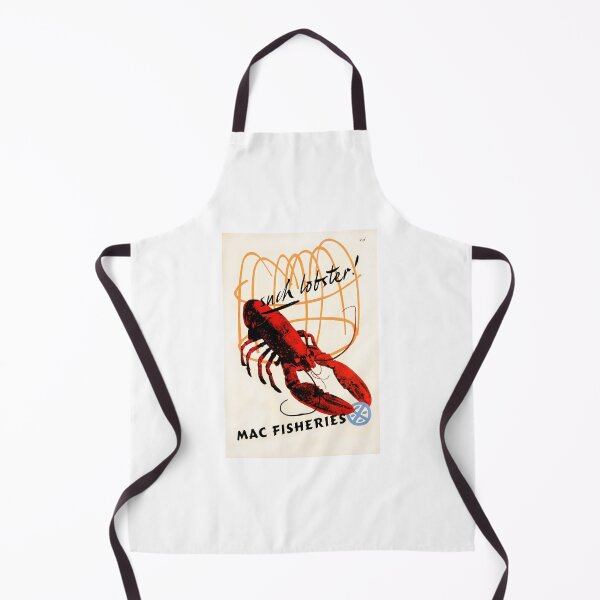 Item preview, Vintage advertising poster for lobster designed and sold by colliophoto.