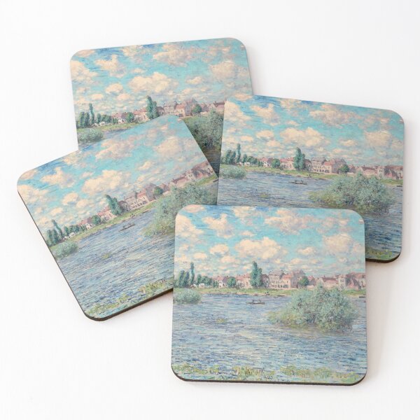 Aperçu de l'œuvre Claude Monet La Seine à Lavacourt créée et vendue par Fine Artworks.