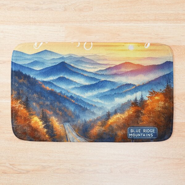Item preview, Blue Ridge Mountains Parkway Road Trip designed and sold by vectcd.
