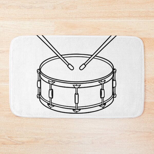 Item preview, Illustration of drum snare with stick designed and sold by rasagamastore.