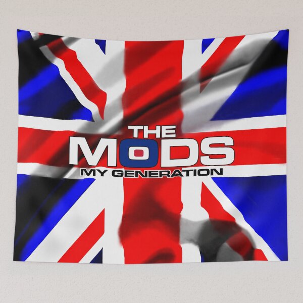 Artikelvorschau, Britischer Union Jack The Mods Retro Classic V2a entworfen und verkauft von RetrospectUK.