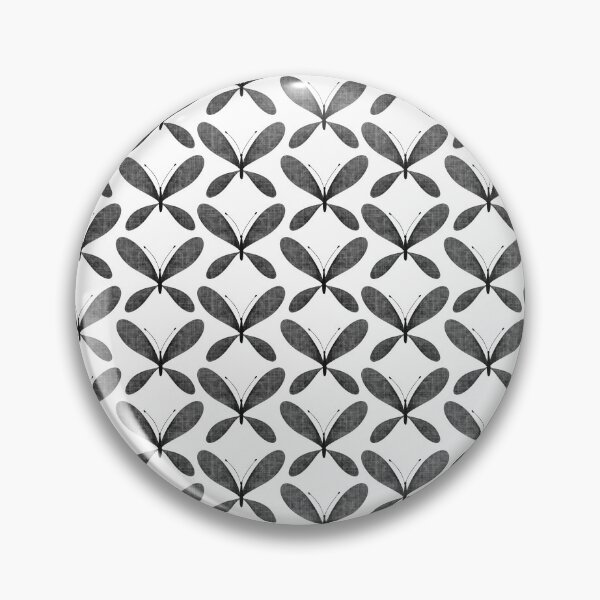Item preview, Black and white butterfly with linen texture designed and sold by SJAPhoto.
