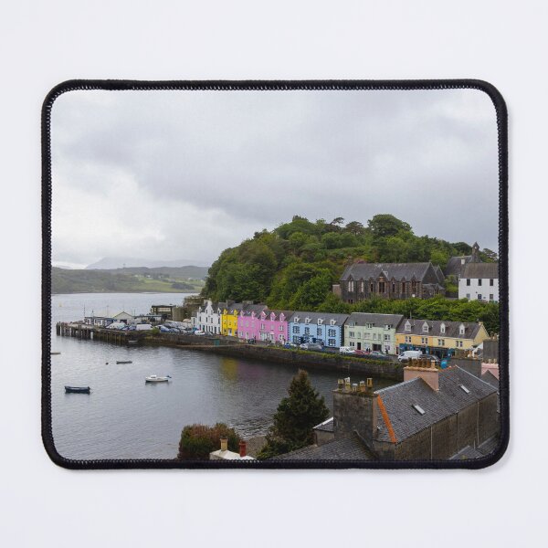 Item preview, The colorful houses of Portree designed and sold by pietrofoto.