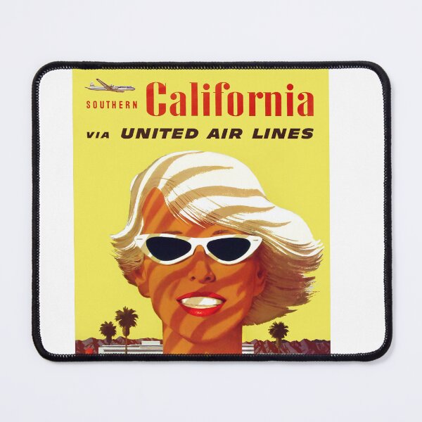 Item preview, Vintage travel poster for California designed and sold by colliophoto.