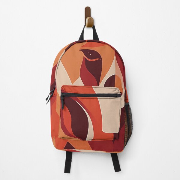Item preview, A design of a kangaroo fur pattern in reddish-brown and orange. designed and sold by HEMRO.