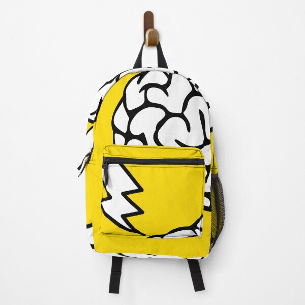 Item preview, Illustration of brain with lightning bolt designed and sold by rasagamastore.