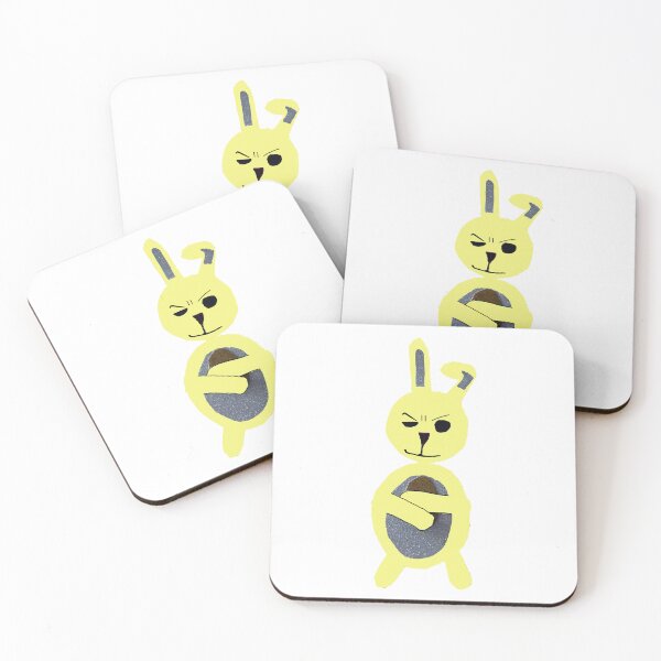 Item preview, Copy of Copy of Copy of Copy of bunny character with playful expression and colorful details designed and sold by GIMAr.