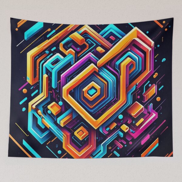 Item preview, Intertwined QR Codes designed and sold by 0penvimark.