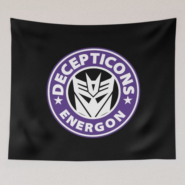 Item preview, Purple Coffee Decepti Cons Robots From Space designed and sold by RealMDesigns.