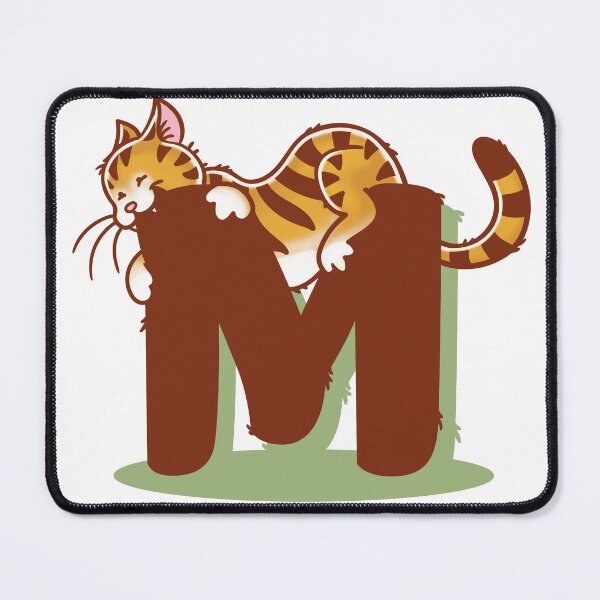 Item preview, Cat letter M designed and sold by Motivburg.