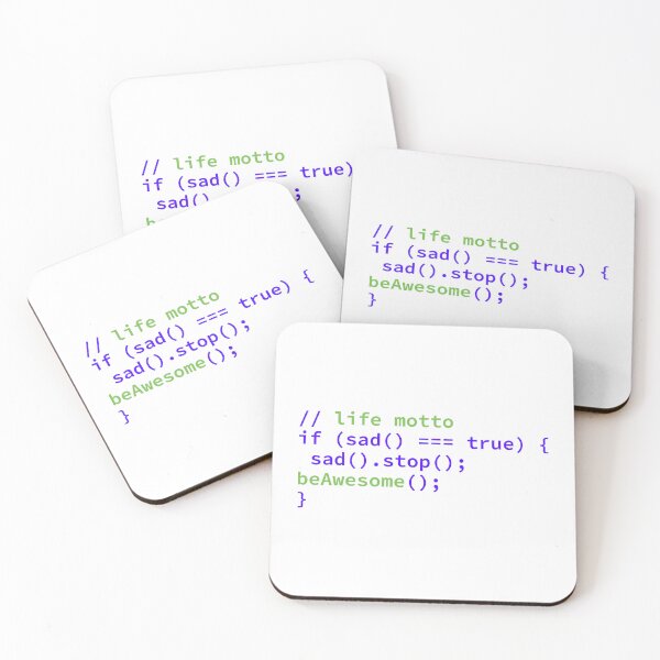 Item preview, Code Meme 8 (white bg) designed and sold by DreamPrintPro.