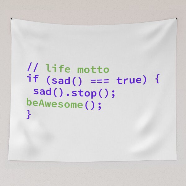 Item preview, Code Meme 8 (white bg) designed and sold by DreamPrintPro.
