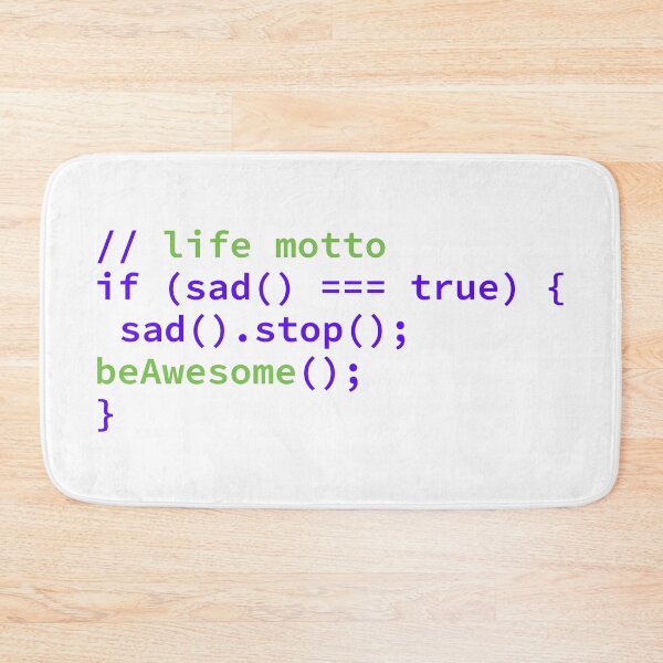 Item preview, Code Meme 8 (white bg) designed and sold by DreamPrintPro.