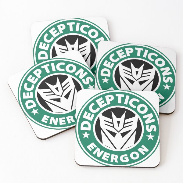 Item preview, Green Coffee Decepti Cons Robots From Space designed and sold by RealMDesigns.