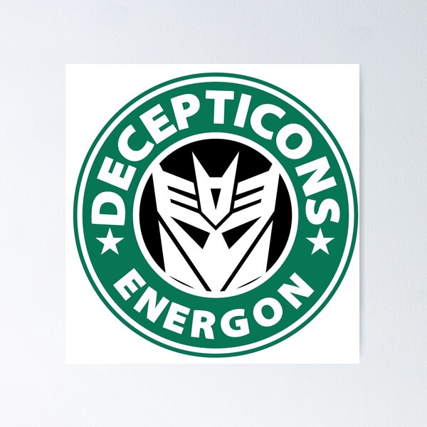 Item preview, Green Coffee Decepti Cons Robots From Space designed and sold by RealMDesigns.