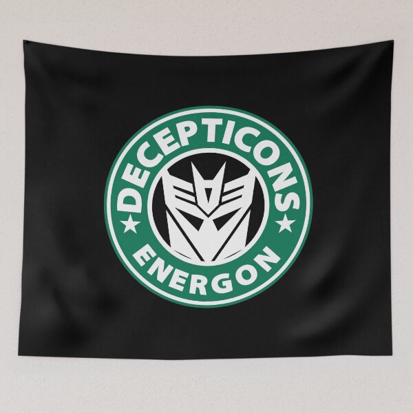Item preview, Green Coffee Decepti Cons Robots From Space designed and sold by RealMDesigns.