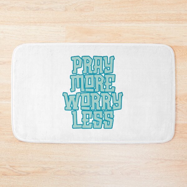 Item preview, Pray More Worry Less designed and sold by Jinester.