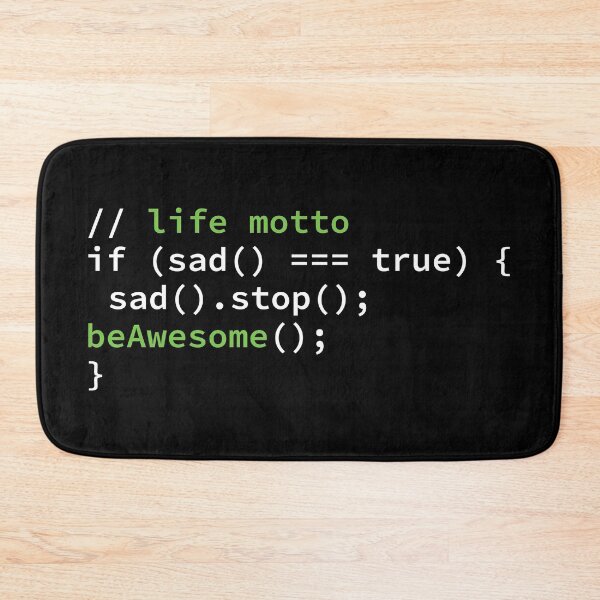 Item preview, Code Meme 8 (white bg) designed and sold by DreamPrintPro.